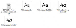 วิธีติดตั้ง Font บน Ubuntu